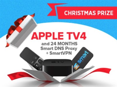 Smart DNS Proxy Christmas Price Apple TV 4