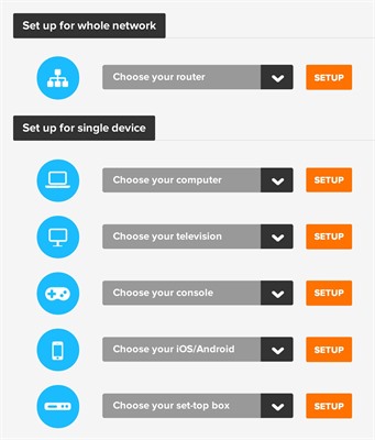 Setup Smart DNS